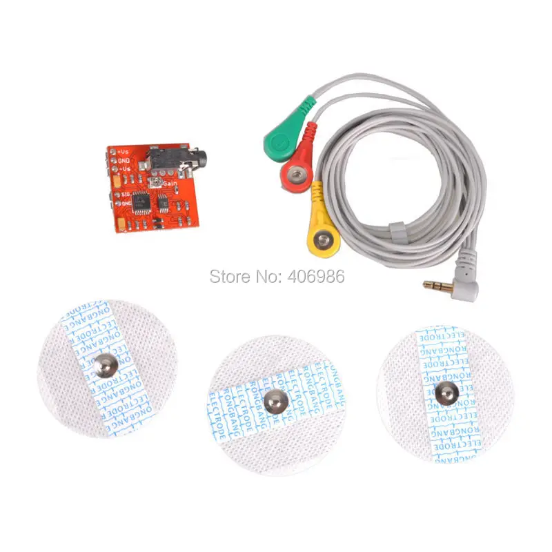 3pcs lot Muscle Sensor Module for font b Arduino b font Specially Designed For Microcontrollers FZ1585