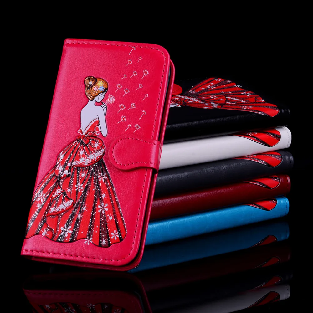 Wedding dress girl For iPhone 7 7Plus 8 8Plus Case High Quality Cartoon Design Magnetic Holster Flip Leather Phone Case Wedding dress girl For iPhone 7 7Plus 8 8Plus Case High Quality Cartoon Design Magnetic Holster Flip Leather Phone Case