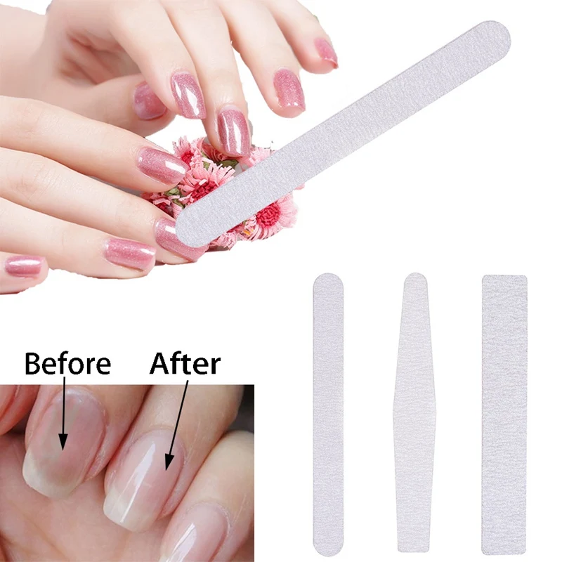 25 pcs Professional Nails Files Sand Emery Board Sandpaper Double Sided