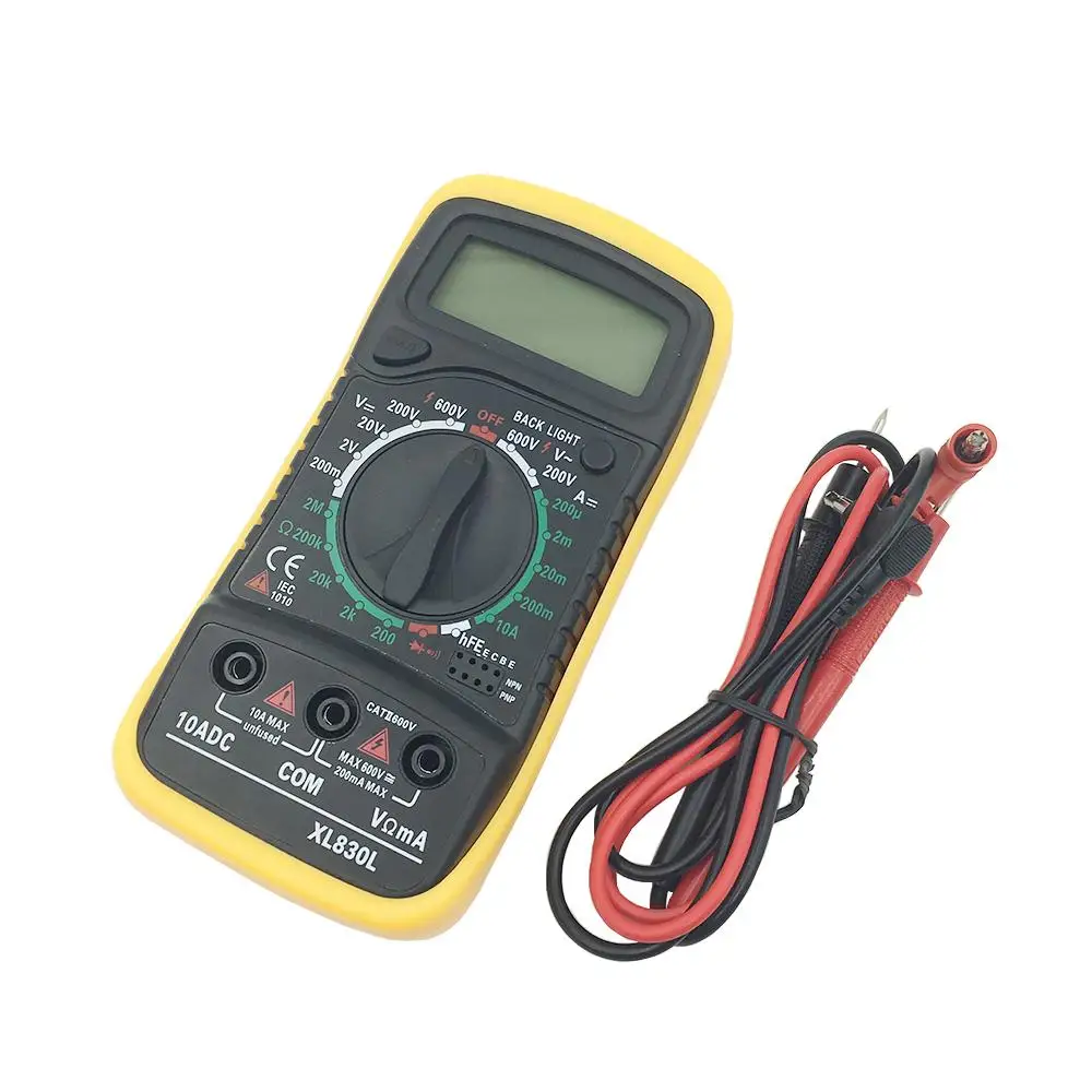 High Quality Digital LCD Multimeter Voltmeter Ammeter AC DC OHM Volt