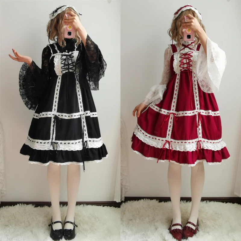 Gratis Limited Verzending 2019 Nieuwe Japanse Zachte Zus Kleine Rok Lolita Dagelijks Jurk Volledige Mooie Prinses Die Vrouwen Nemen