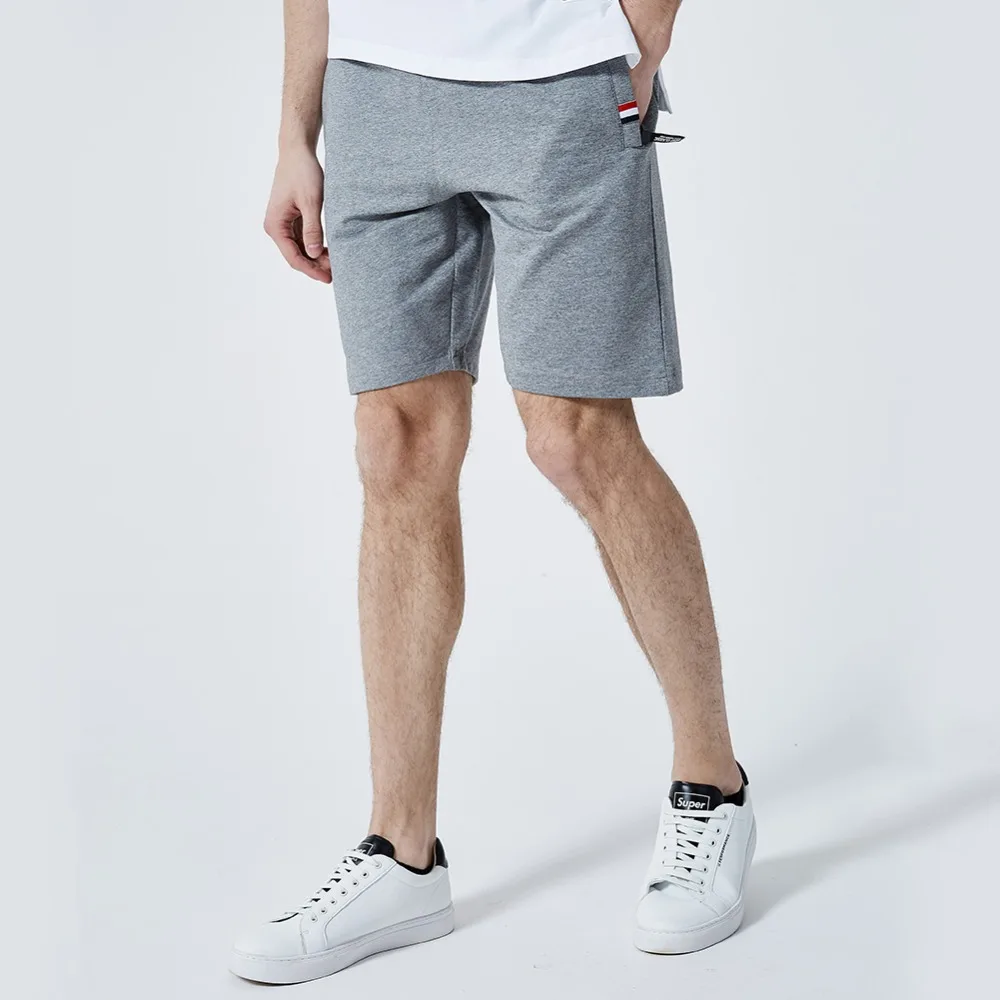 Мужские шорты, европейские размеры, повседневные спортивные Прямые шорты, летние пляжные шорты, дышащие, уютные шорты, одноцветные