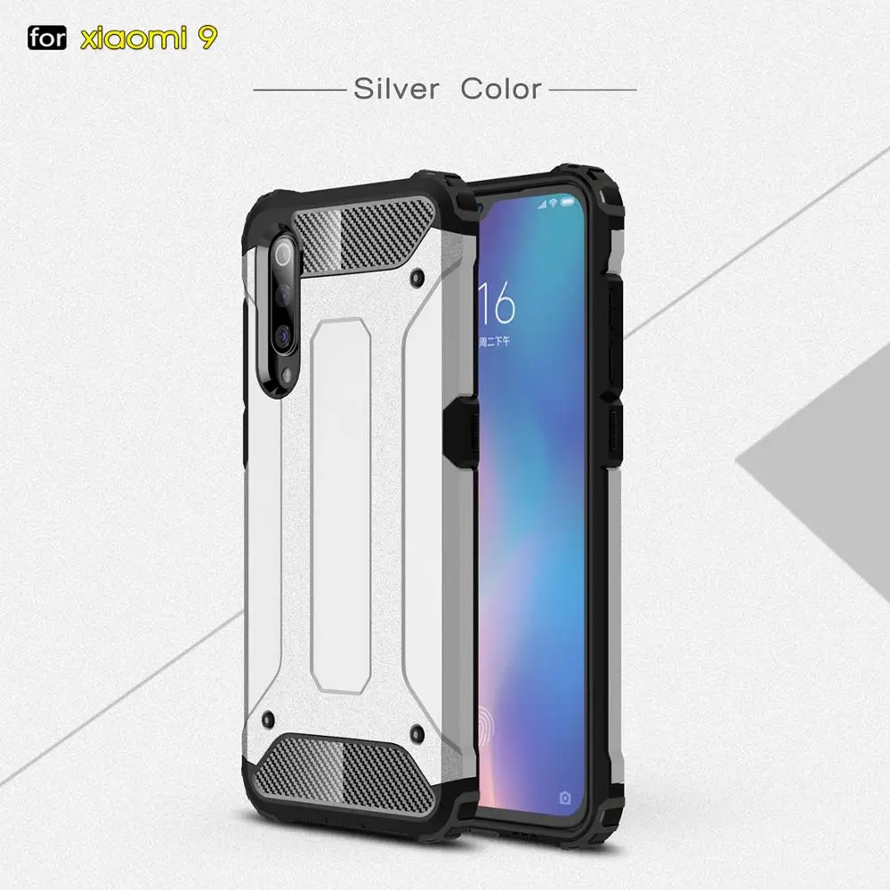

Iron Armor Series case Anti-knock case Double protection PC+TPU case for XiaoMi 9 9 SE 8 8 PRO MIX3 REDMI NOTE7 NOTE 7