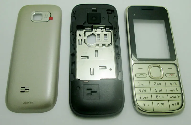 Новый классический полный корпус чехол рамка клавиатура для Nokia C2 C2-01 | Мобильные
