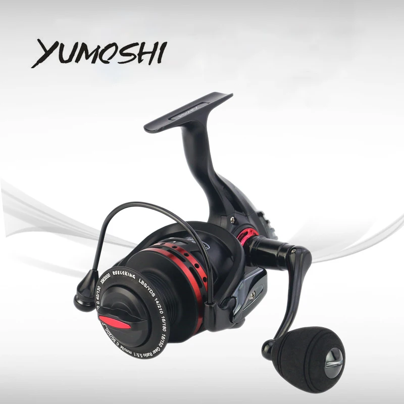 Рыболовная катушка YUMOSHI XM1000 XM7000 полностью металлический замок с коромыслом