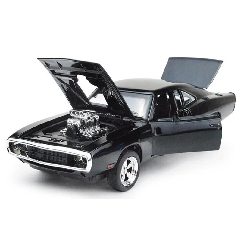 

1:32 Dodge Charger Diecast Alloy Metal Car Sound Light Pull-back Vehicle Toy Car Kid's Toy Car Gifts Free Shipping
