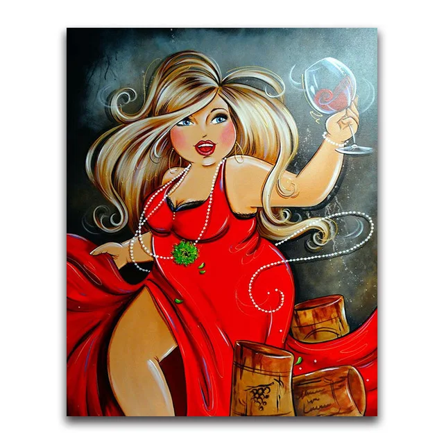 HOMFUN-Full-Square-Round-5D-DIY-Diamond-Embroidery-Cartoon-fat-woman-Diamond-Painting-Cross-Stitch-Rhinestone.jpg_.webp_640x640 (5)