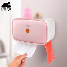 Водонепроницаемый настенный держатель для туалетной бумаги для ванной комнаты коробка для салфеток диспенсер для хранения бумаги держатель для полотенец домашний инструмент