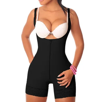 

Sexy Girls Strap Lace Leggings Waist Trainer Women Waist Bodycon Corset Cincher Body Shaper Bodysuit Butt Lifter Lingeries S-6XL