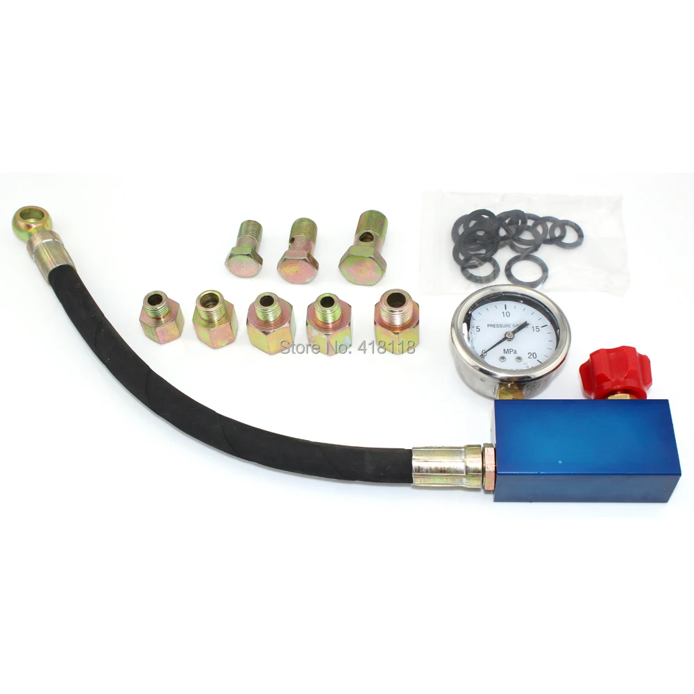 Auto Hydraulic Power Steering System Pressure Gauge Tester Setin