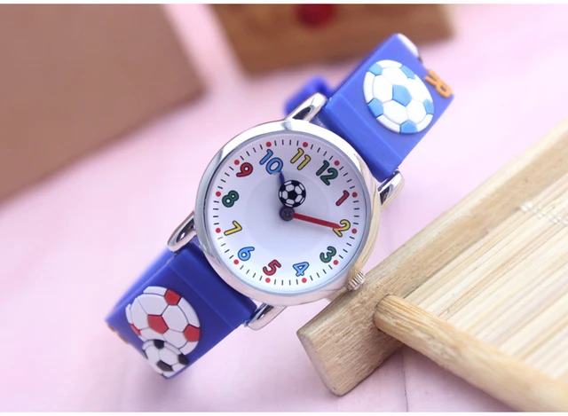 Waterproof Kid Watches Children Silicone Wristwatches football Brand Quartz Luxu Waterproof Kid Watches Children Silicone Wristwatches football Brand Quartz Luxu