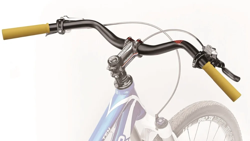Fouriers Aluminium Alloy Trekking Cruiser Handlebar Sweep Back CC Bend 31.8mm * 720mm Riser Bar