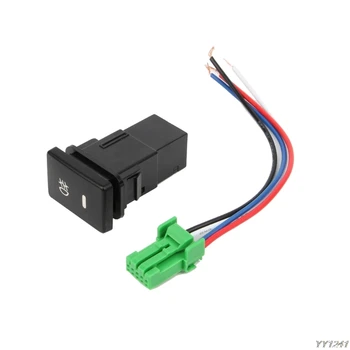 

DC12V Front Fog light Push Switch 4 Wire Button For Toyota Camry Prius Corolla