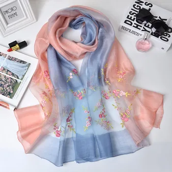 

Winter Top Adult Cashmere Solid Novelty Ring >175cm Hijab Women 2018 Gradient Silk Factory Direct Sales Scarves Bandana Sftd10