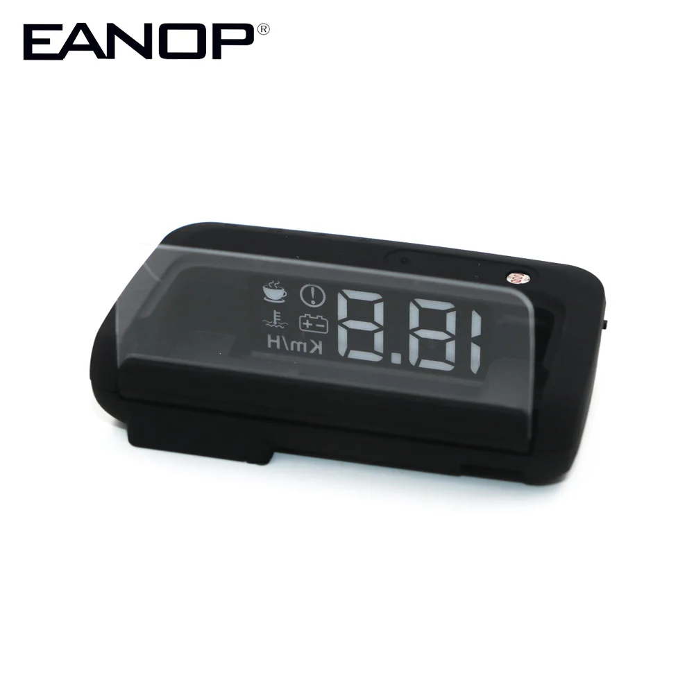 EANOP Mirror Smart HUD сканер OBD2 со сканером скорости система сигнализации проектор