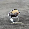 Anslow 2022 Nueva joyería de moda de marca de moda anillo de dedo grande para mujeres cristal Irregular geometría reactiva regalo femenino LOW0006AR ► Foto 2/6