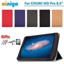 Высококачественный чехол для CHUWI HI9 Pro, 8,4 дюймов, планшет, ПК, Модный чехол из ПУ кожи, чехол для CHUWI hi9 pro+ экранная пленка, подарки