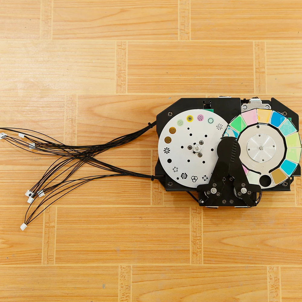 Color disck and gobo wheel for beam 230w