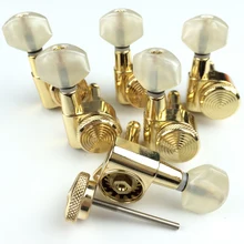 Gold Guitar Locking Tuners Electric Guitar Machine Heads Tuners JN-07SP Lock Tuning Pegs ( With packaging ) left handed locking tuning keys guitar tuners pegs machine heads black