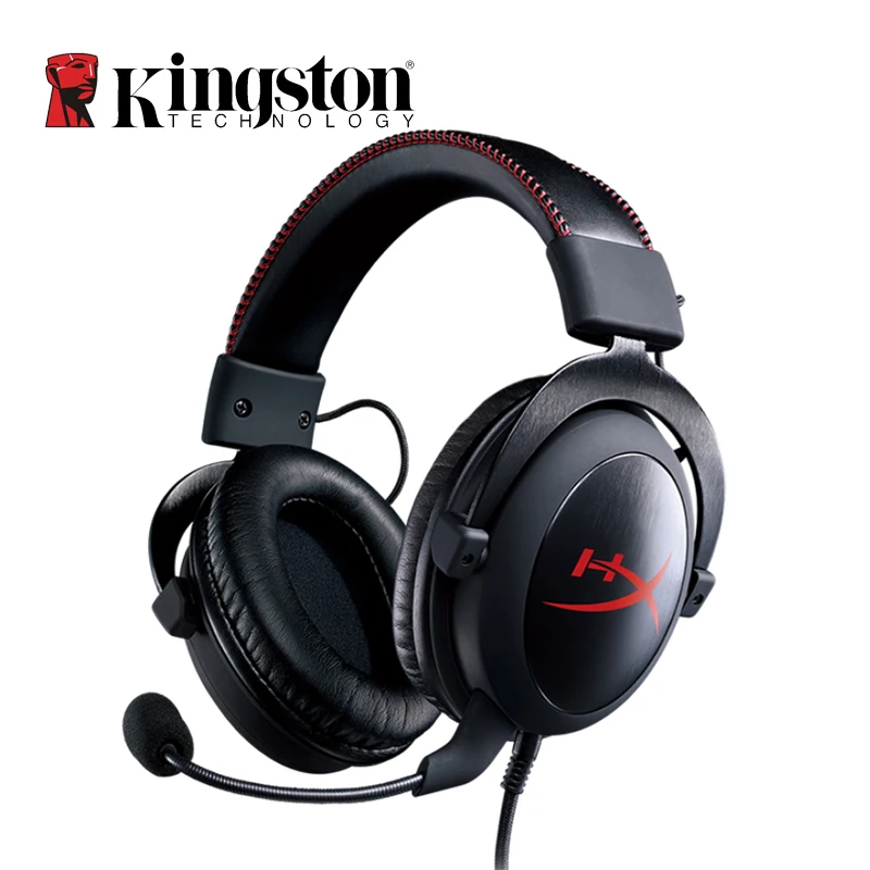 Kingston HyperX Облако Ядро Черный Gaming Привет-fi Повязка Gaming Наушники Гарнитуры с Микрофоном Для Компьютера PC Desktop - Цвет: .Core