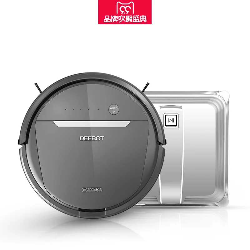 

ECOVACS To Treasure Sweep Floor Robot Vacuum Cleaner Home Intelligent Wipe Window Robot Cleaners with Free Shipping