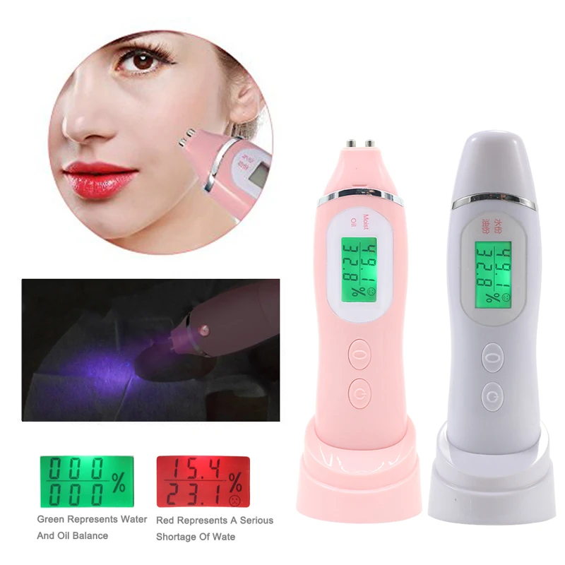 Digital Skin Analyzer Tester Precision LCD Display Facial Body Skin