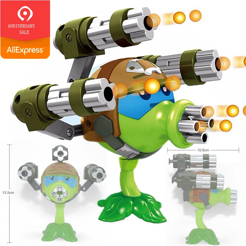 Игра растений против фигурка Зомби Набор ПВХ игрушки PVZ Растения Peashooter|Игровые