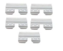 10pcs Ceramic Replacement Cutter for Most Andis Oster Wahl AG A5 Clipper Blades Hair Trimmer Beard Blade Hair Removal