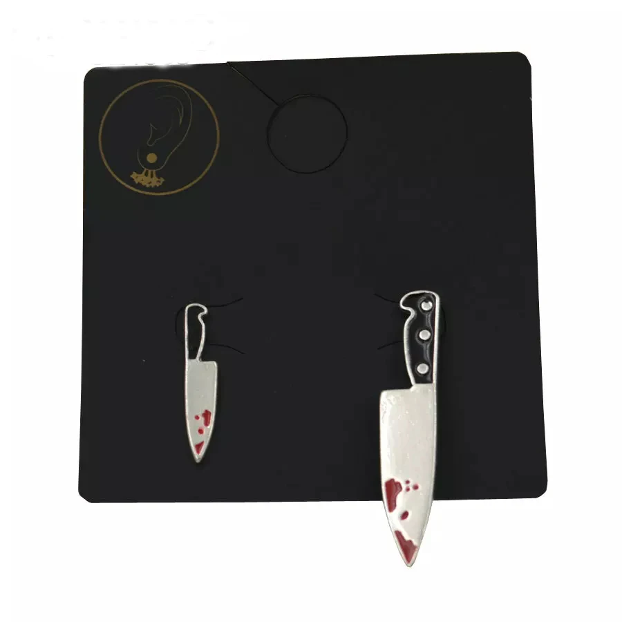

Blood Stiletto knife Stud Earrings