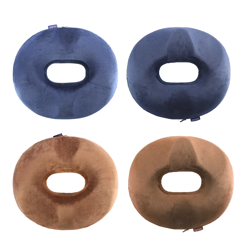 

1 Pc 43*40cm Ring Pillow Donut Seat Cushion Large Orthopedic for Hemorrhoid Sciatic Nerve Pregnancy Home Textile Durable