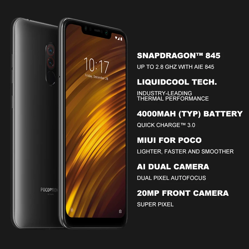 46+ Celular Xiaomi Pocophone F1 128gb 6gb Ram Global Capa Pelicula Info