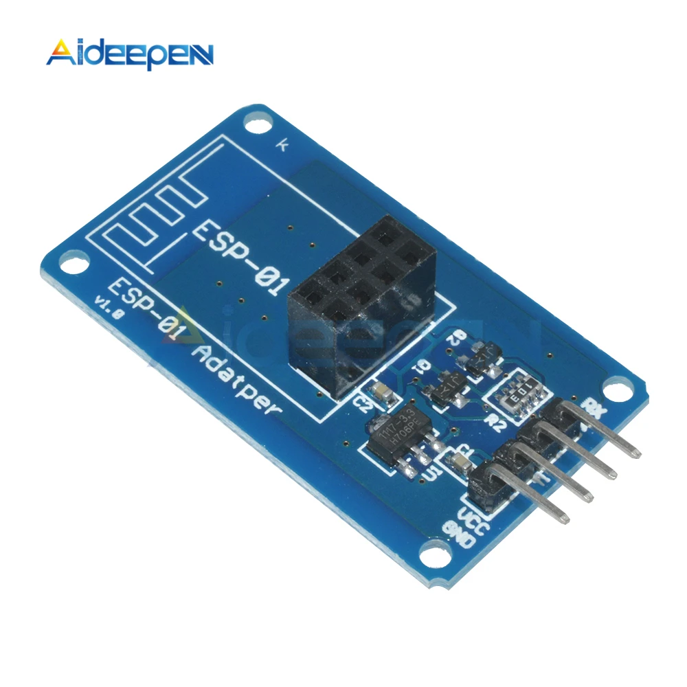 ESP8266 ESP-01 Esp01 серийныйl wi-fi Беспроводной модуль адаптера 3,3 V 5V коммутационная адаптеры pcb совместимый для Arduino UNO R3