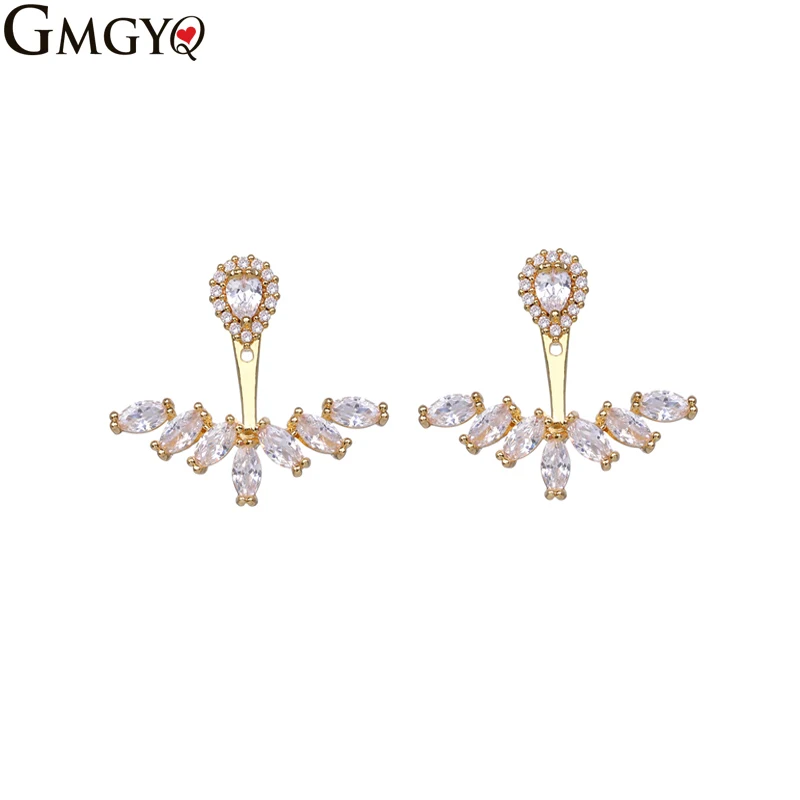

GMGYQ Aretes De Mujer Modernos 2018 Cubic Zirconia Earrings For Women Luxury Brand Jewelry Women Wholesale Jewelry Lots