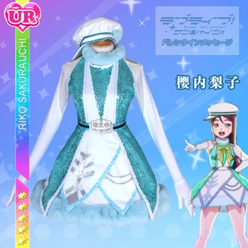 

Love Live! Sunshine!! Aqours Sakurauchi Riko Christmas Night Awaken The Power Uniforms Cosplay Costume Free Shipping