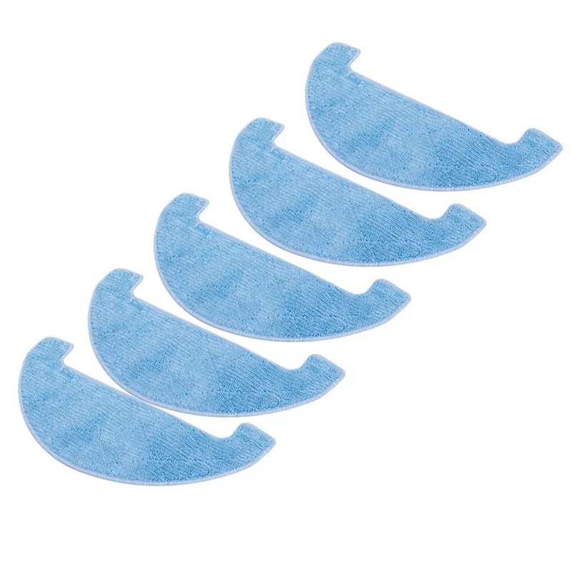 

5 pcs Replacement Cleaning Pad Clean Mop For Ilife V80,V8S,X800,X750,X787,X785 Robotic Vacuum Cleaner Parts Accessories