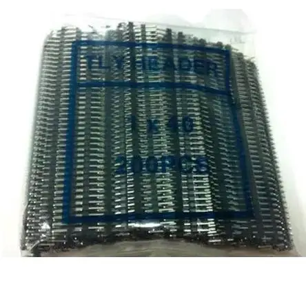 200pcs 1*40P Single Row Male 1X40 Pin Header Strip 2.54 mm Iron Single Row Male 10 pcs 2x10 p 20 pin 1 27 mm male header dual row straight pcb smt male pin headers rohs lead free