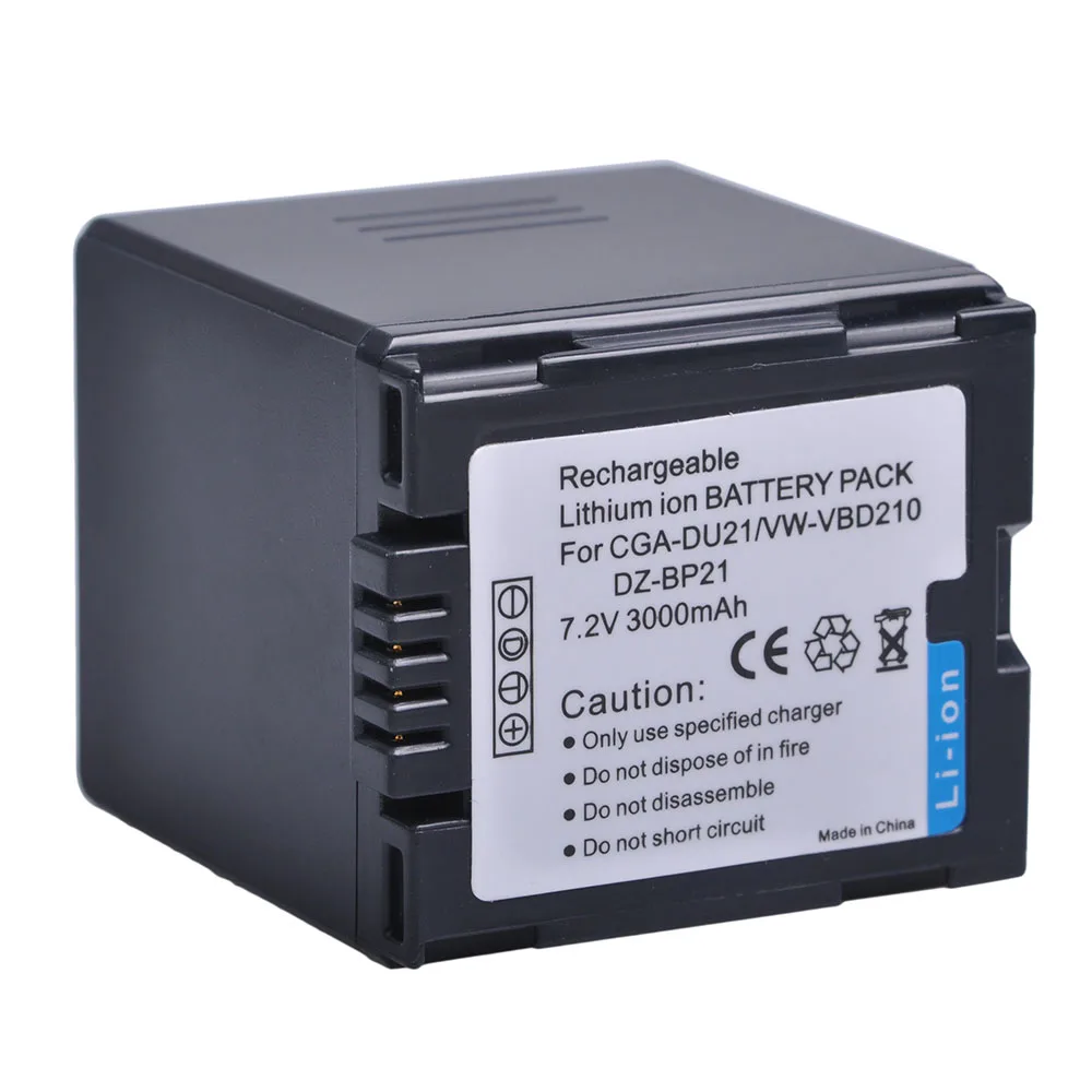 Батарея DU14 DU21 для Panasonic батарея GS400 GS408 GS500 GS508 MX500 CGA DU12 GS120 GS150 GS180 GS3 1: 2 5 8 150