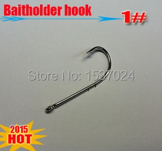 

2015new fishing hooks baitholder hook size:1# high carbon steel quantily:30pcs/lot