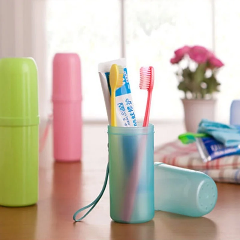 

Delicate Fashion Utility Toothbrush Holder Tooth Mug Toothpaste mugs Bath Towel Box Travel Accessories Set