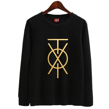 

New arrival kpop tvxq new album chapter cover same printing o neck thin sweatshirt unisex k-pop pullover loose hoodies 6 colors