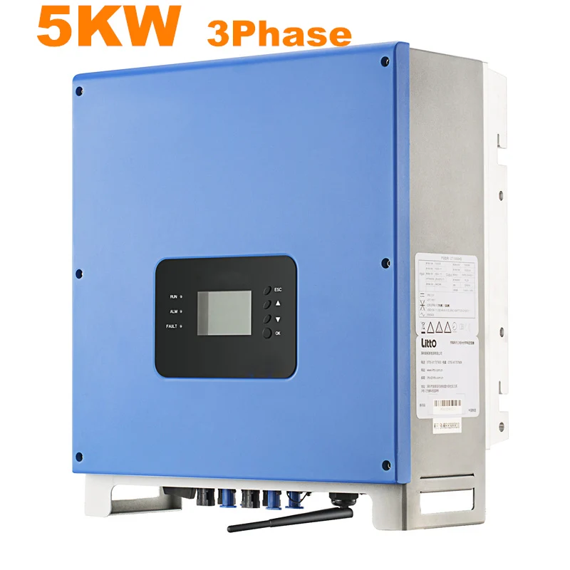 5000W On Grid Inverter EASUN POWER Grid Tie Inverter MPPT 3 Phase High