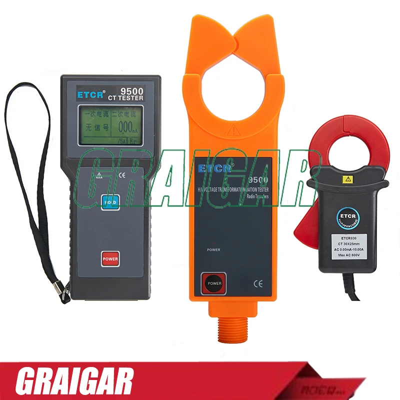 ETCR9500 Wireless High Voltage Current Transformation Ratio Tester With