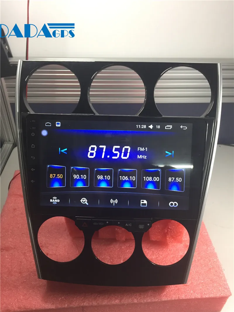 Top Android Car Radio GPS Stereo Headunit for Mazda 6 2002 2003 2004 2005 2006 2007 2008 Car DVD Player Stereo Audio FreeMap Video 10
