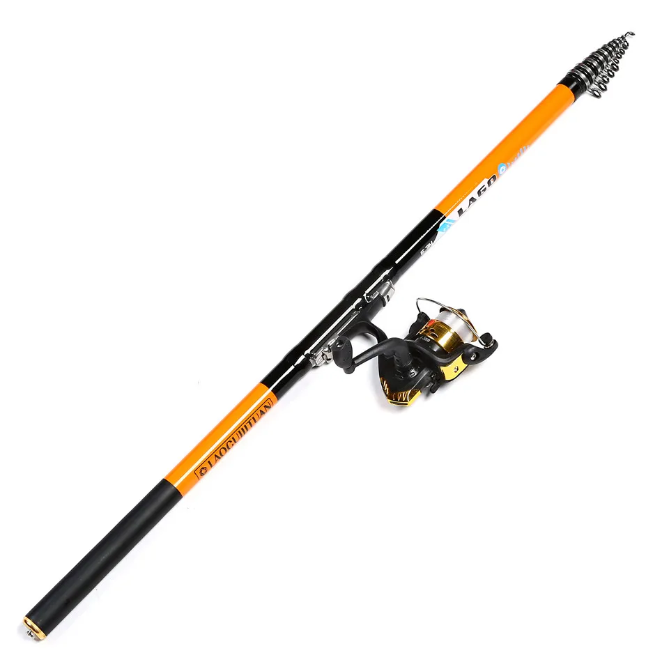 Catch.U Telescopic Fishing Rod Carbon Lure Rods Fishing Pole Spinning Telescopic Fishing Rods Super hard Rod (10)