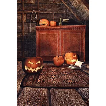

halloween backdrops for photography Retro carpet Pumpkin Photo Studios Backdrops fundo para fotografia