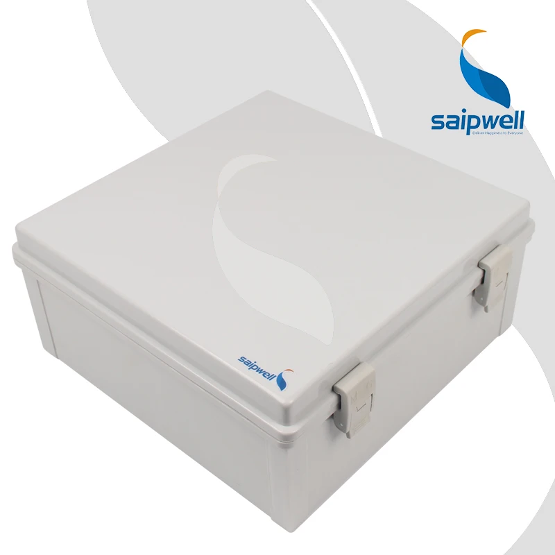 

320*320*140mm ABS Waterproof Connection Box with Plastic Draw Latches / Hinge Type Enclosure SP-MG-323214