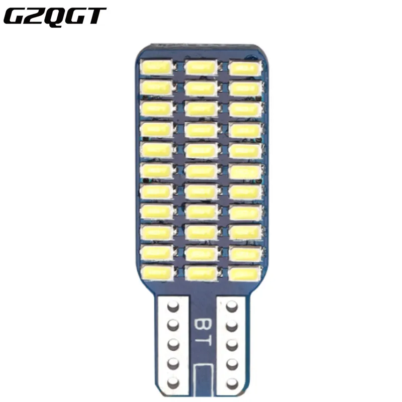 10 шт. T10 W5W 194 501 Led интерьер автомобиля свет 33SMD 3014 чип Чистый инструмент лампы Canbus