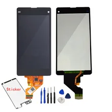 WholeSale For Sony Xperia Z1 Compact M51W Z1 Mini D5503 LCD Display + Touch Screen Digitizer + Assembly Tools Logo Free Shipping