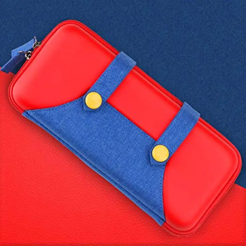 2 цвета портативный чехол для геймпада Nintendo Switch PU сумка хранения игр Жесткий