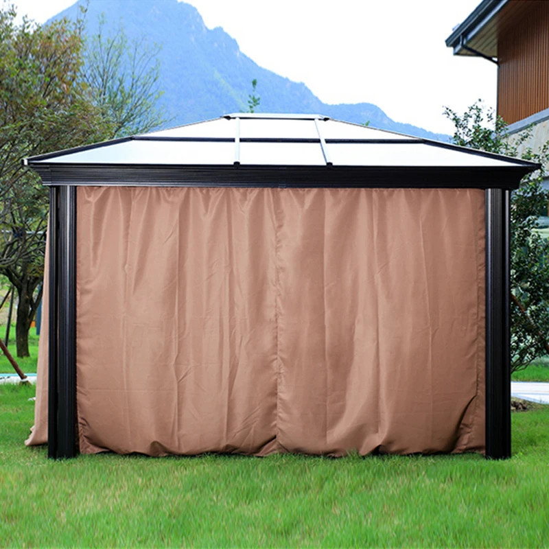 3*3 6 метра патио гостиная из поликарбоната выдерживает Снежный навес Hardtop Gazebo с
